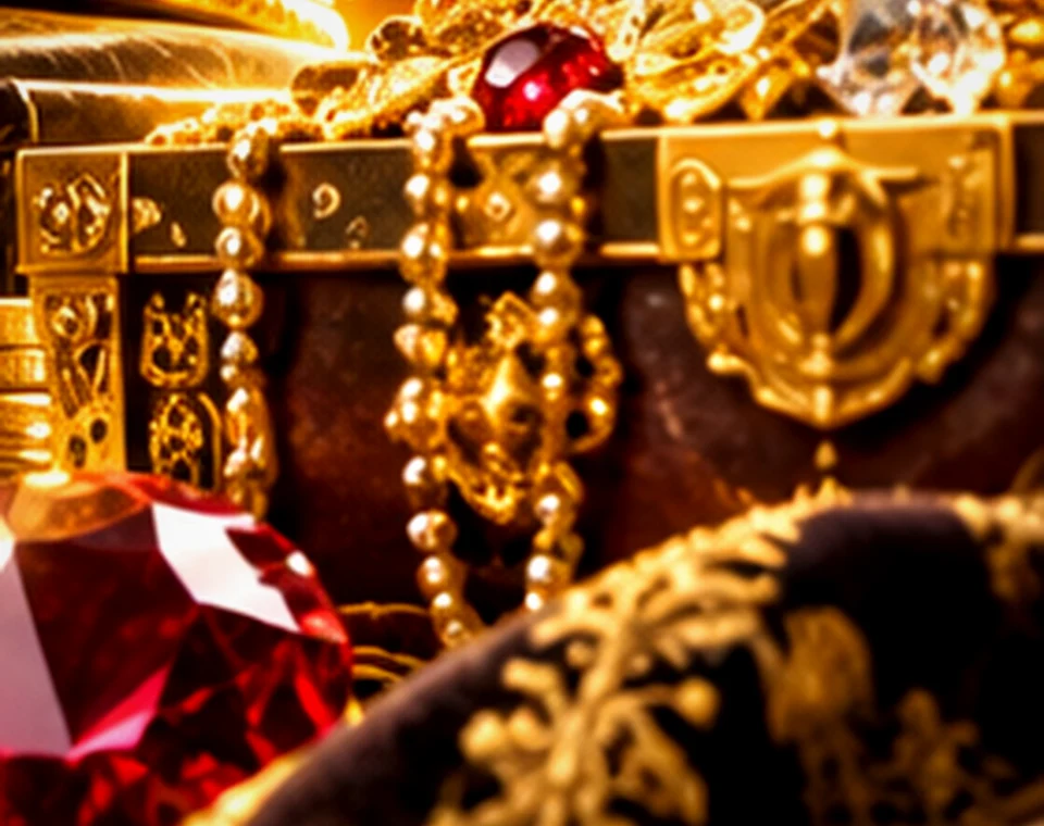 An overflowing jewel box