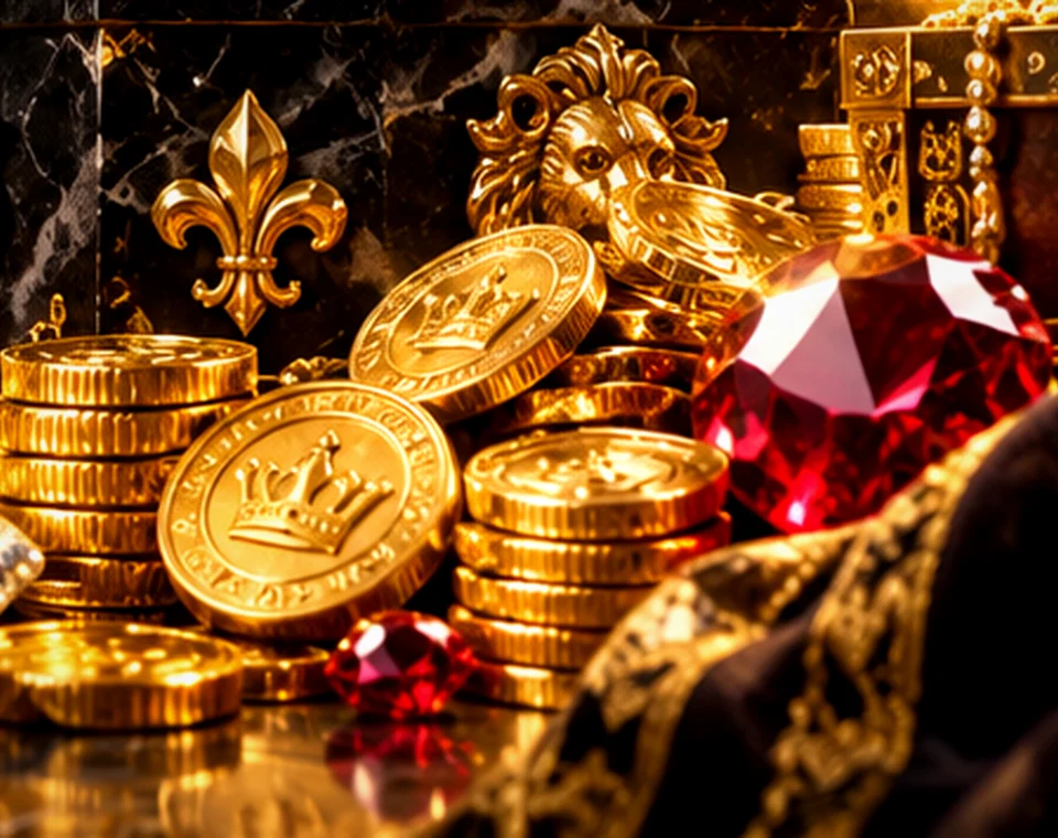 A river of minted gold